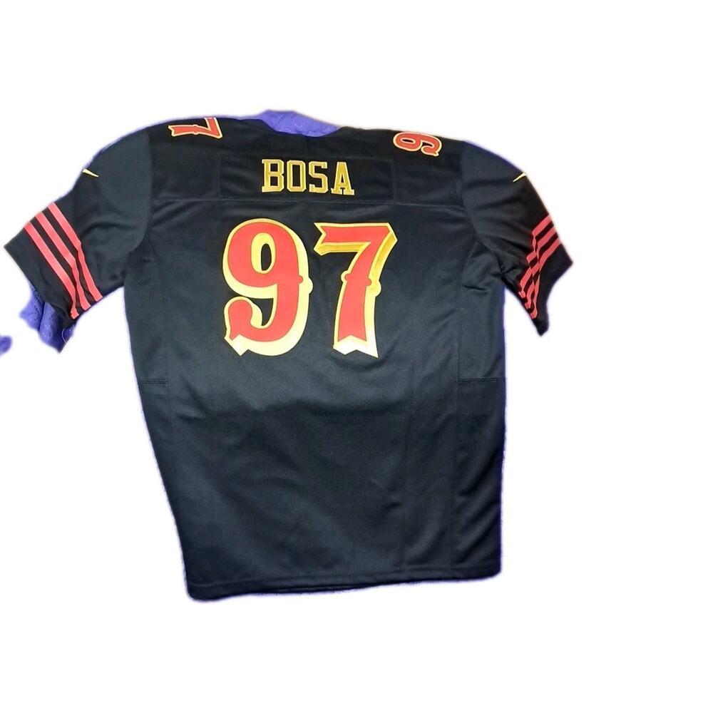 Faithful 2019 #97 Nick Bosa San Francisco 49ers Nike Rivalries Jersey Size L - Picture 5 of 6